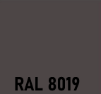 RAL 8019 - GRAUBRAUN